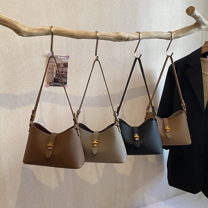 Damen multifunktionale Schultertasche mit verspieltem Charme