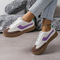Damen Sport Sneakers mit stylischem Farbkontrast und rutschfester Sohle