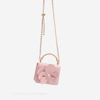 Frauen Mini-Handtasche mit verspieltem Blumendesign