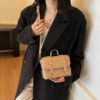 Damen Mini-Handtasche mit strukturiertem Design und abnehmbarem Schulterriemen