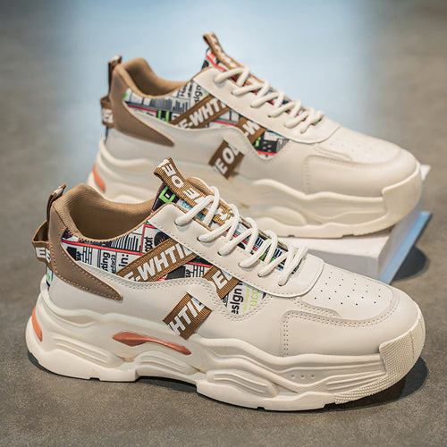 Chunky Sport Sneaker für Damen mit buntem Design und atmungsaktiven Einsätzen