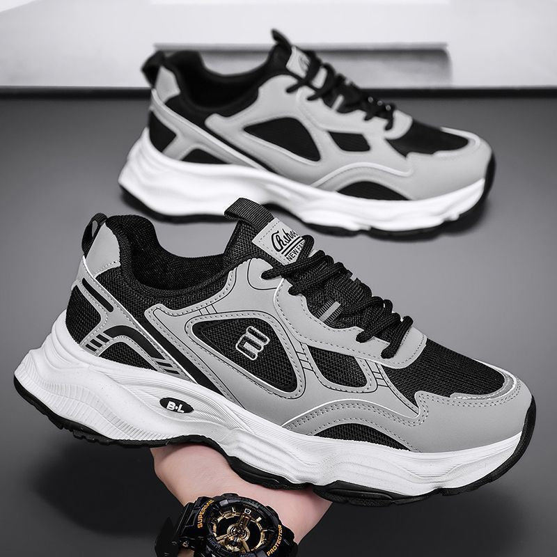 Damen Sportliche Sneakers mit Dämpfungssohle und atmungsaktivem Mesh-Obermaterial