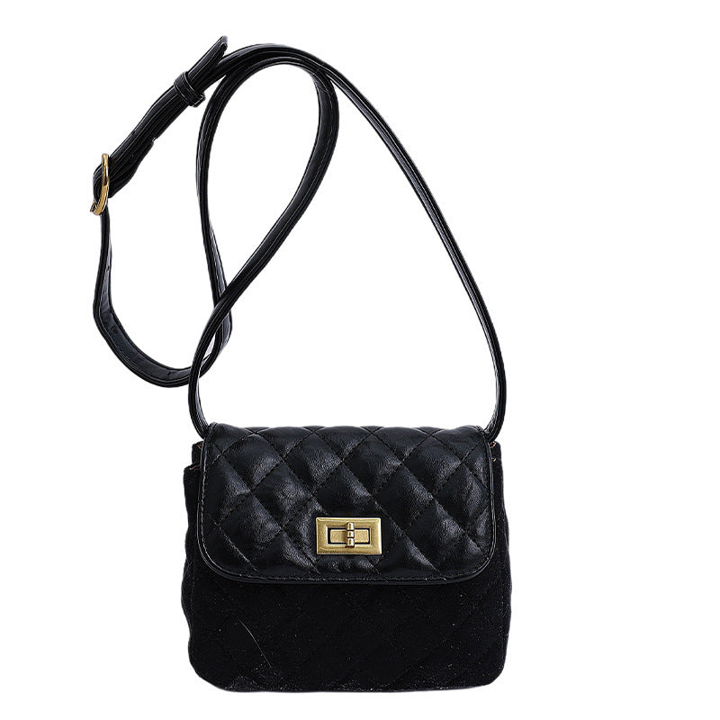 Damen elegante Schultertasche mit matter Oberfläche und strukturiertem Design