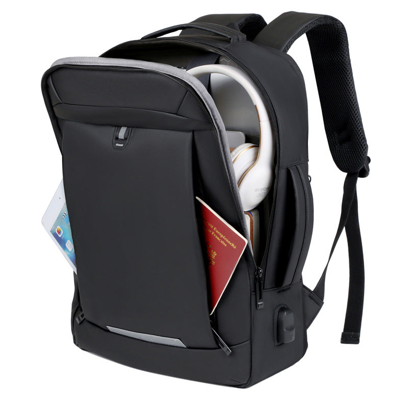 Business-Rucksack mit innovativen Organizer-Fächern und gepolstertem Laptopfach