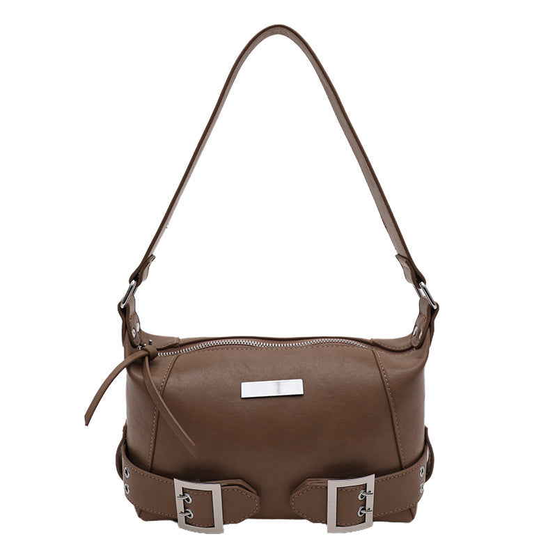 Damen stilvolle Mini-Hobo-Tasche mit verstellbarem Tragriemen