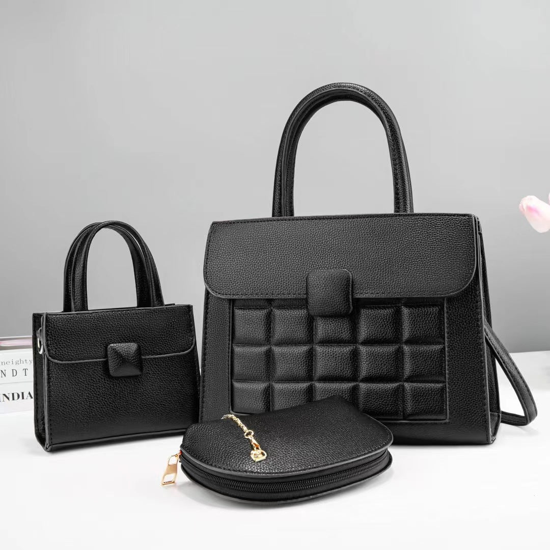 Damen hochwertige Handtaschen-Set mit stilvollen Akzenten