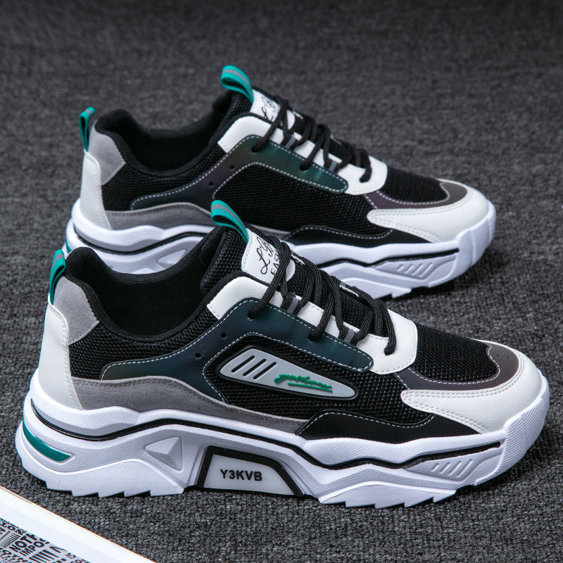 Damen Sport-Laufsneaker mit stabiler Sohle und atmungsaktiver Mesh-Struktur