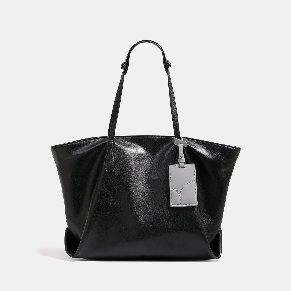 Damen hochwertige Tote-Tasche aus weichem Kunstleder mit strukturiertem Design