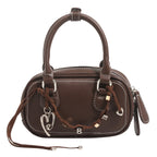 Damen Mini-Handtasche mit verspieltem Kordelzug und eleganten Akzenten