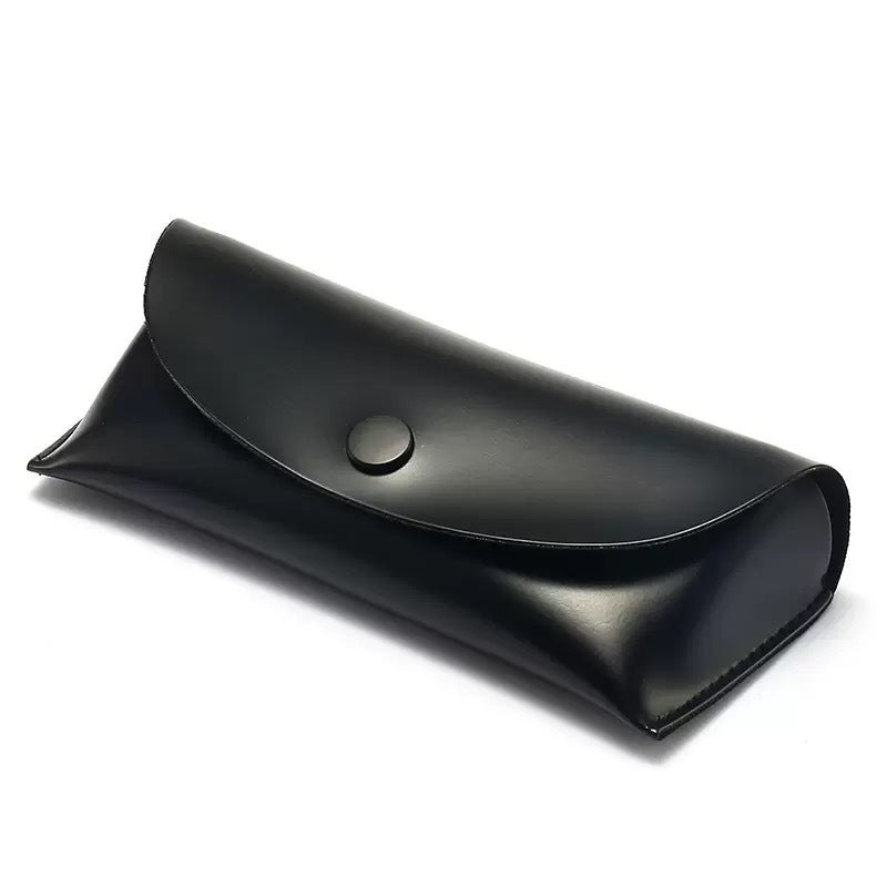 Faltbare Premium-Softleder-Sonnenbrillenrolle Tasche