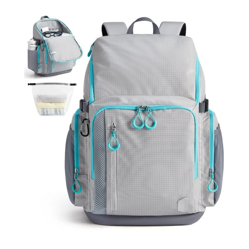 Multifunktionaler Rucksack mit isoliertem Innenfach und spezieller Fächerorganisation
