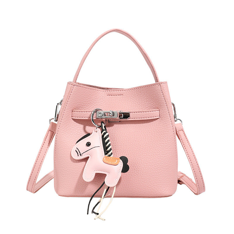 Damen Mini-Crossbody-Tasche mit verspieltem Design und süßem Charm