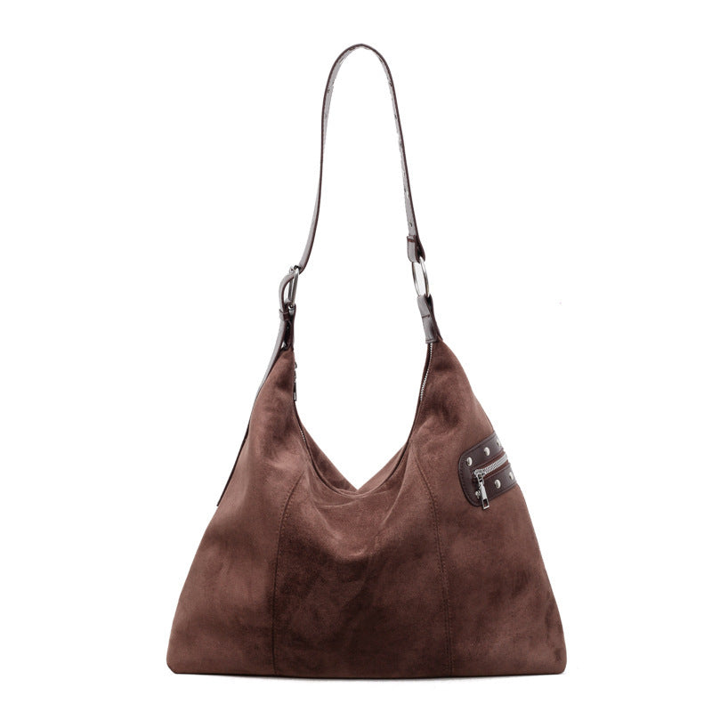 Damen Schultertasche im lässigen Tierdruck-Stil