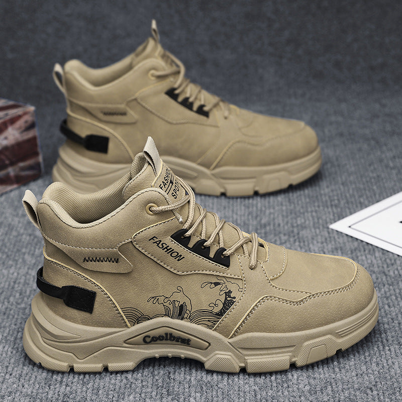 Damen High-Top Sneakers mit atmungsaktivem Obermaterial und rutschfester Sohle