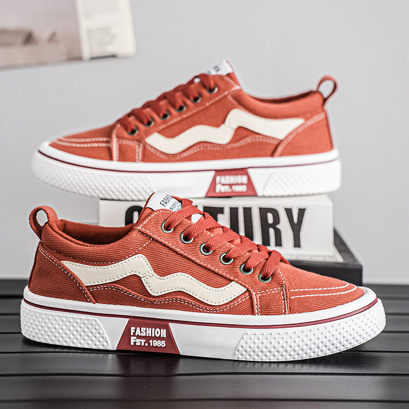 Damen Freizeit- und langlebige Sneakers mit stilvollen Kontrastelementen