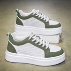 Damen bequeme Sneakers mit hohem Profil