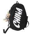 Trendige lässige Schulrucksack