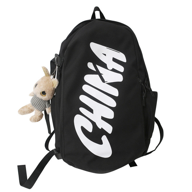 Trendige lässige Schulrucksack