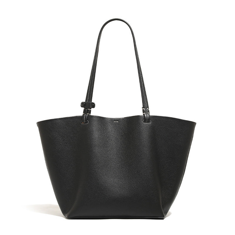 Damen Einkaufstaschen-Set aus hochwertigem Kunstleder mit praktischer Mini-Tasche