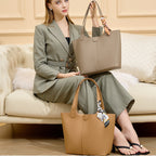 Damen modische Tragetasche mit abnehmbarer Schleifenaccessoire