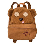 Plüsch Bärenförmiger Schulrucksack