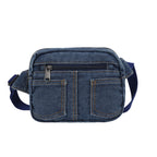 Kompakte Denim Umhängetasche