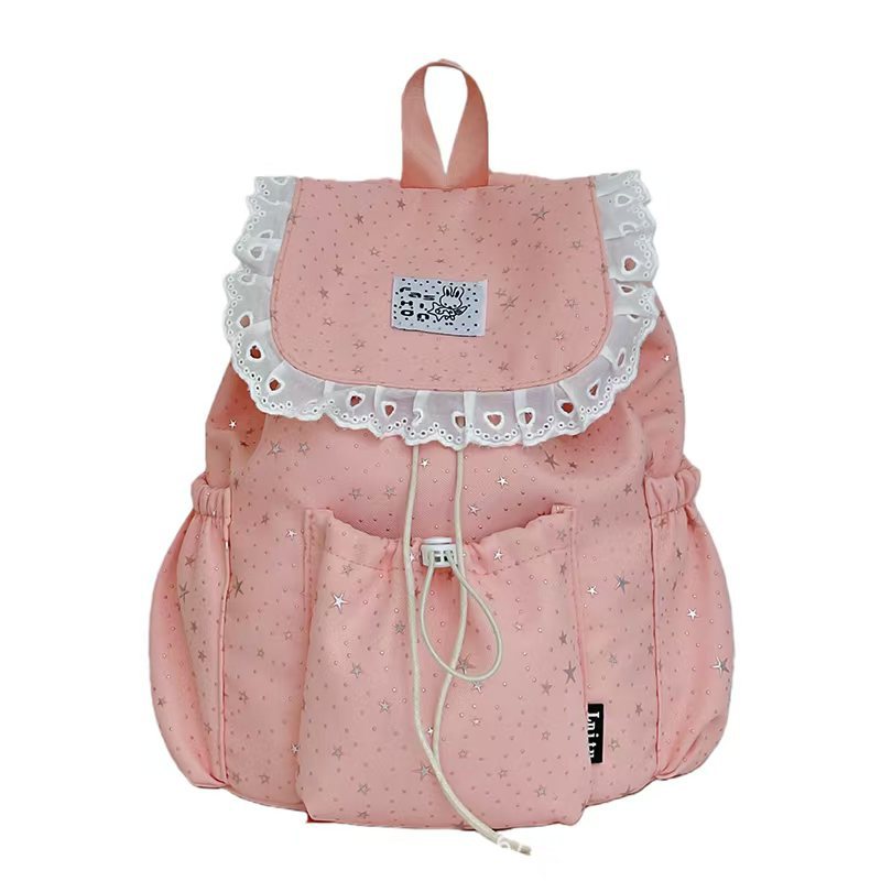 Sternen Design Rüschen Rucksack