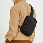 Kompakte Multi-Pocket Sling Bag Emma Tasche