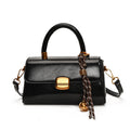 Damen elegante Handtasche mit goldenen Akzenten