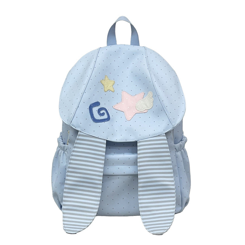 Süße Hasenohren Schulrucksack