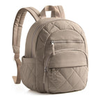 Praktischer und stilvoller Rucksack aus wasserabweisendem Material