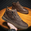 Damen High Sneakers mit robustem Obermaterial und praktischem Reißverschluss