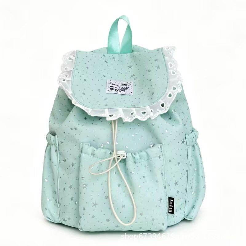 Sternen Design Rüschen Rucksack