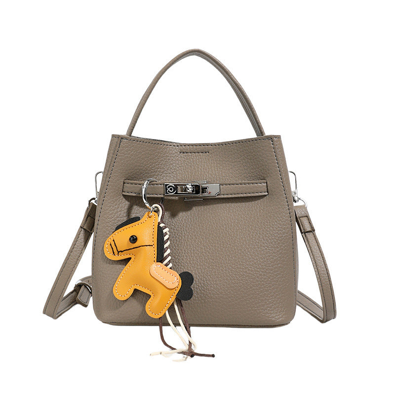 Damen Mini-Crossbody-Tasche mit verspieltem Design und süßem Charm