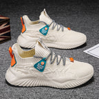 Damen Sportschuhe mit elastischem Obermaterial, rutschfester Sohle und hohem Komfort.