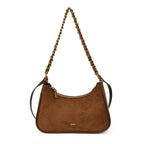 Damen modische Schultertasche im Vintage-Look mit Kettenriemen