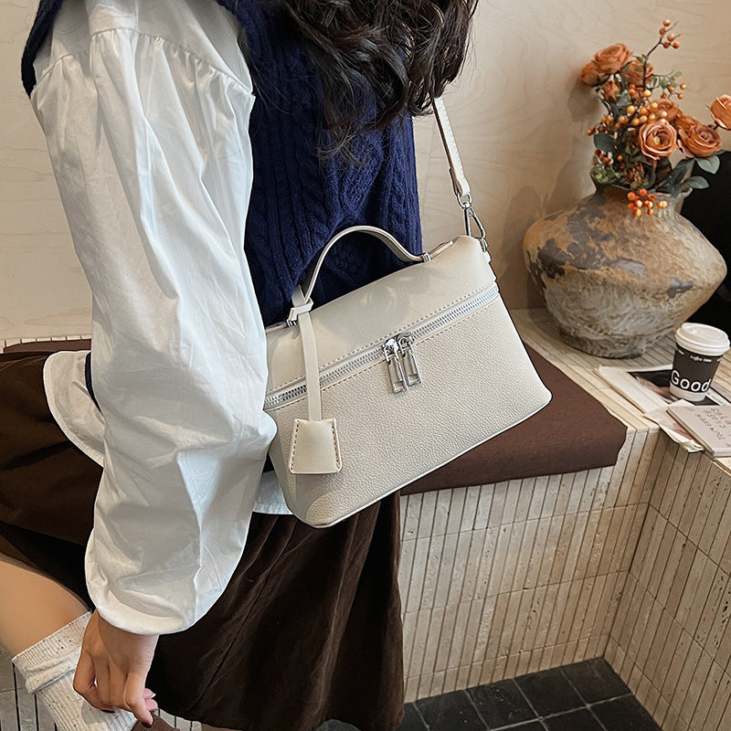 Damen Mini Schultertasche mit praktischen Fächern