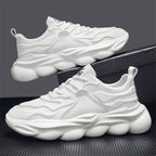 Damen sportliche atmungsaktive Sneakers mit besonders leichter Sohle
