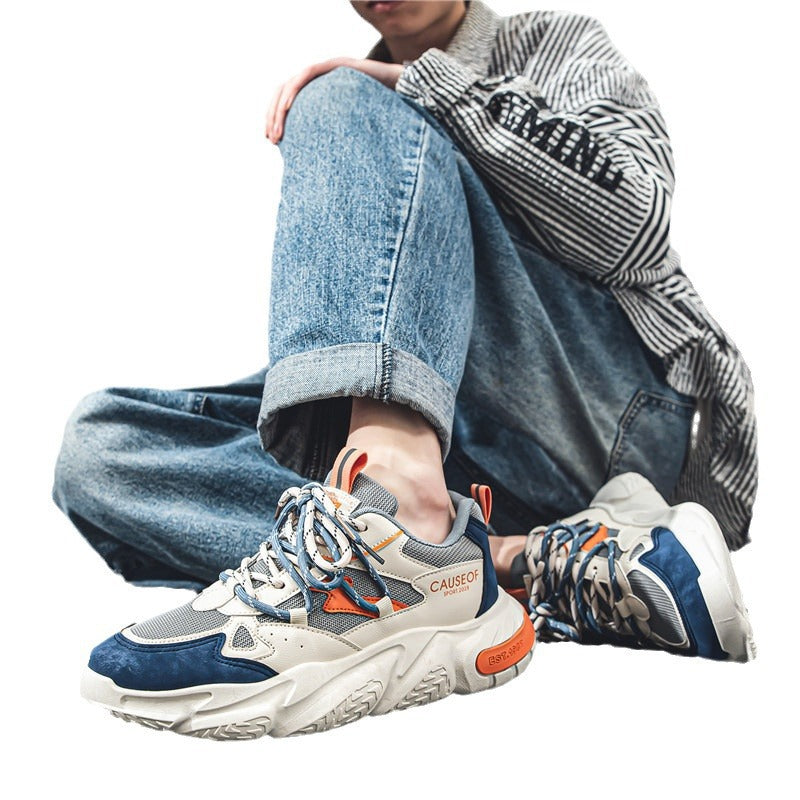 Damen Sport Sneaker mit elastischem Obermaterial und rutschfester Sohle