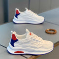 Damen Sportliche Air-Cushion Sneaker mit atmungsaktivem Mesh-Obermaterial