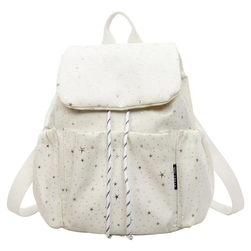 Sternenprint-Lässiger Rucksack