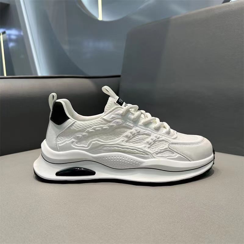 Damen Sportliche Air-Cushion Sneaker mit atmungsaktivem Mesh-Obermaterial