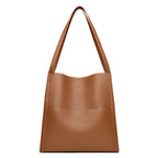 Lederstil-Schultertasche