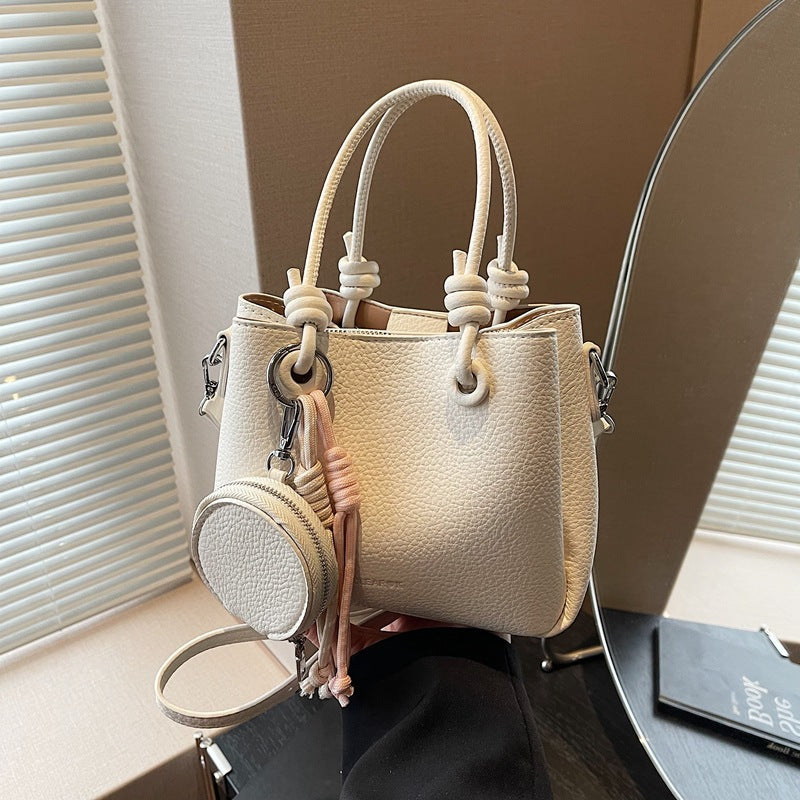 Damen Minihandtasche mit abnehmbarem Münzbeutel