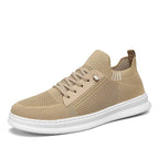 Damen Bequeme Strick-Sneaker mit Atmungsaktiver Oberfläche