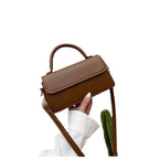 Damen elegante Schultertasche mit abnehmbarem Tragegurt