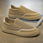 Damen Slip-On Sneakers mit atmungsaktiver Mesh-Struktur