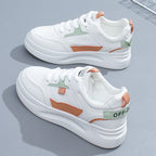 Damen Sportliche Sneakers mit leichter Plattform