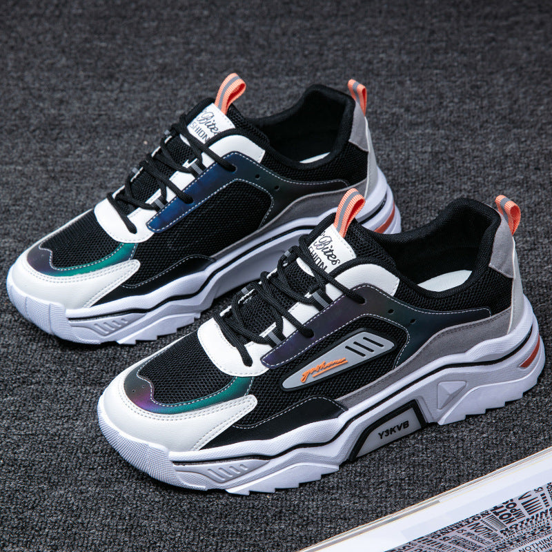 Damen Sport-Laufsneaker mit stabiler Sohle und atmungsaktiver Mesh-Struktur
