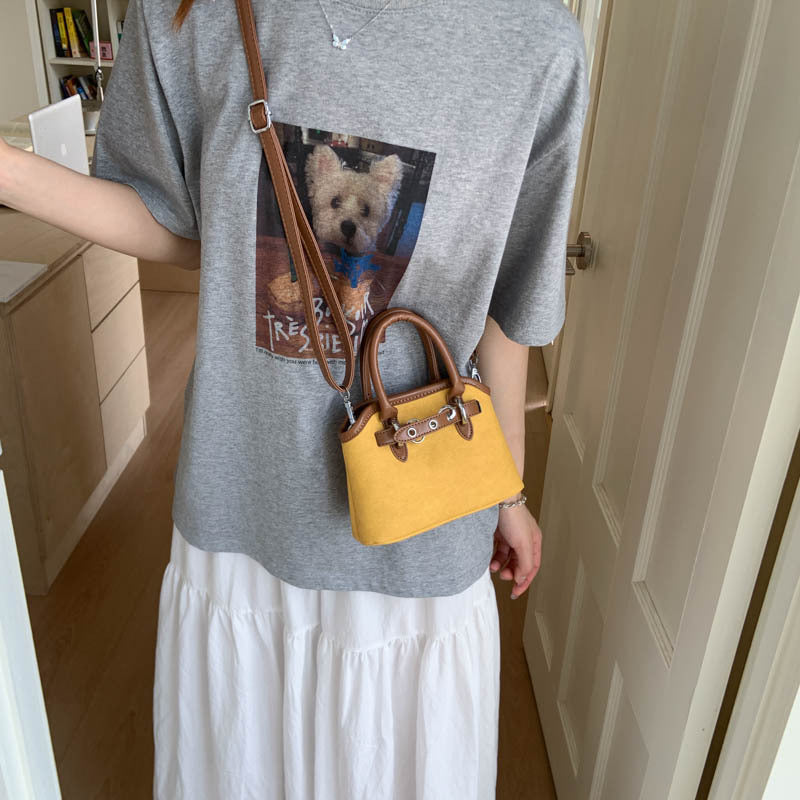 Damen Mini Tasche mit verstellbarem Schultergurt